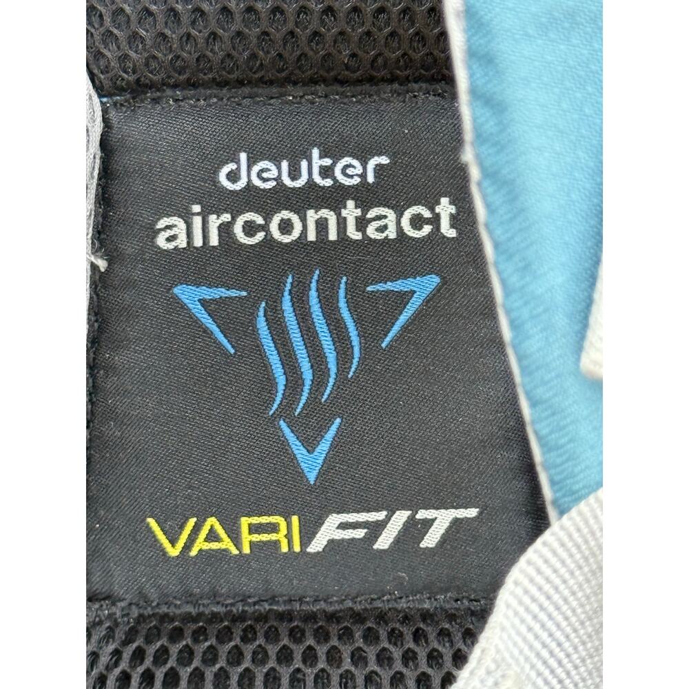 Deuter Kid Comfort 2 Aqua Blue Framed Child Carry Backpack Toddler Travel - Picture 8 of 11